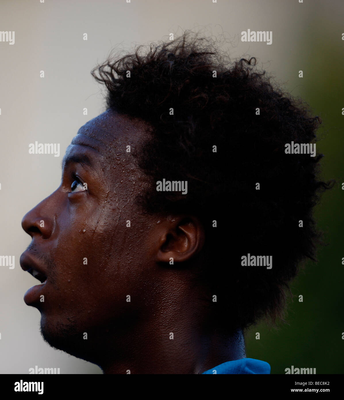 Gael Monfils, FRA, US Open 2009, Grand-Slam-Turnier, USTA Billie Jean King National Tennis Center, New York Stockfoto