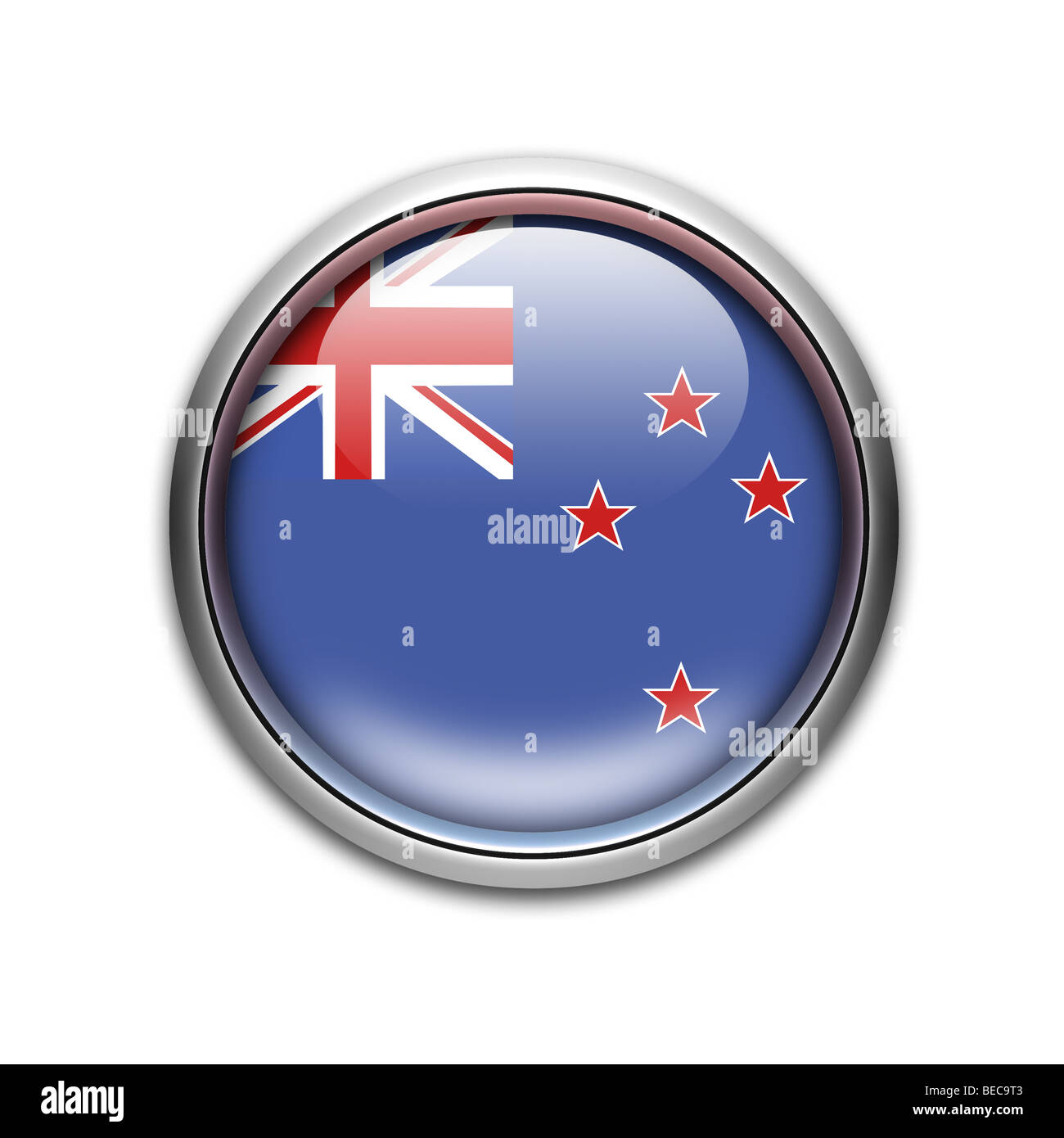 Neuseeland Fahne Stockfoto
