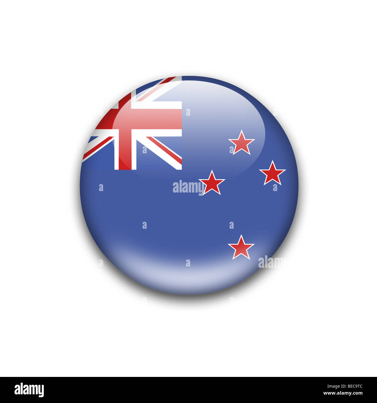 Neuseeland Fahne Stockfoto
