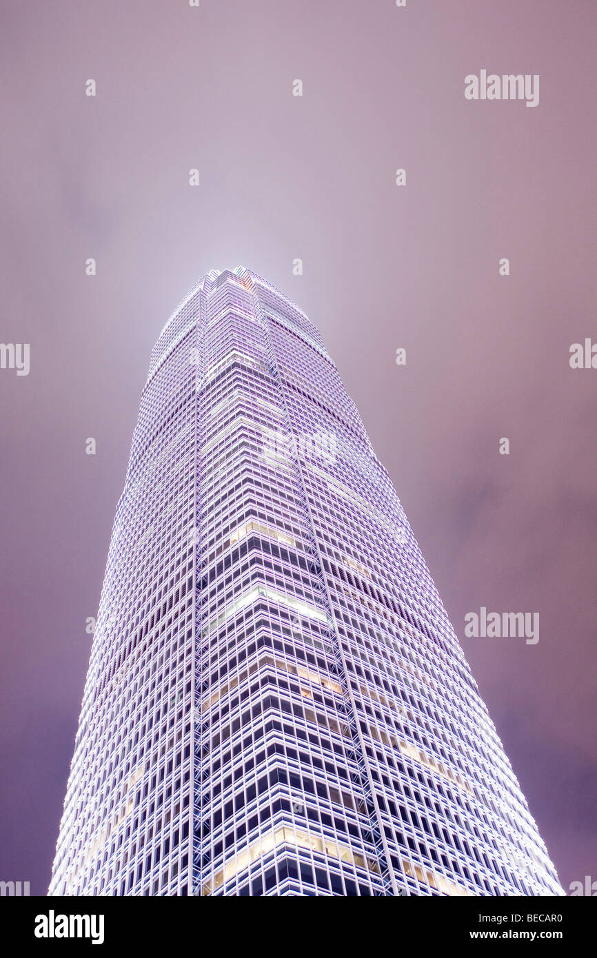 Two International Finance Centre, 2 IFC Tower, Sheung Wan District, Hong Kong Island, Hongkong, China, Asien Stockfoto