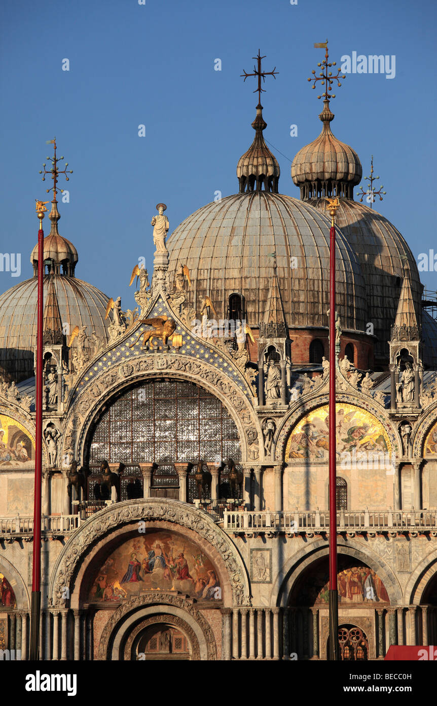 Italien, Venedig, Markusplatz Basilica di San Marco Stockfoto