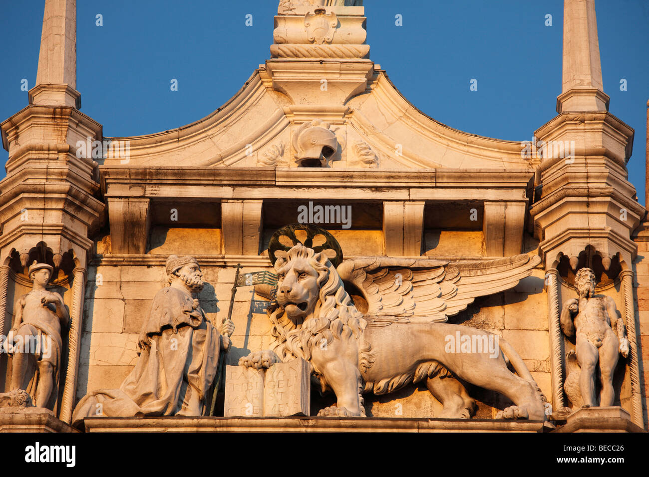 Italien, Venedig, Markusplatz Basilica di San Marco Stockfoto