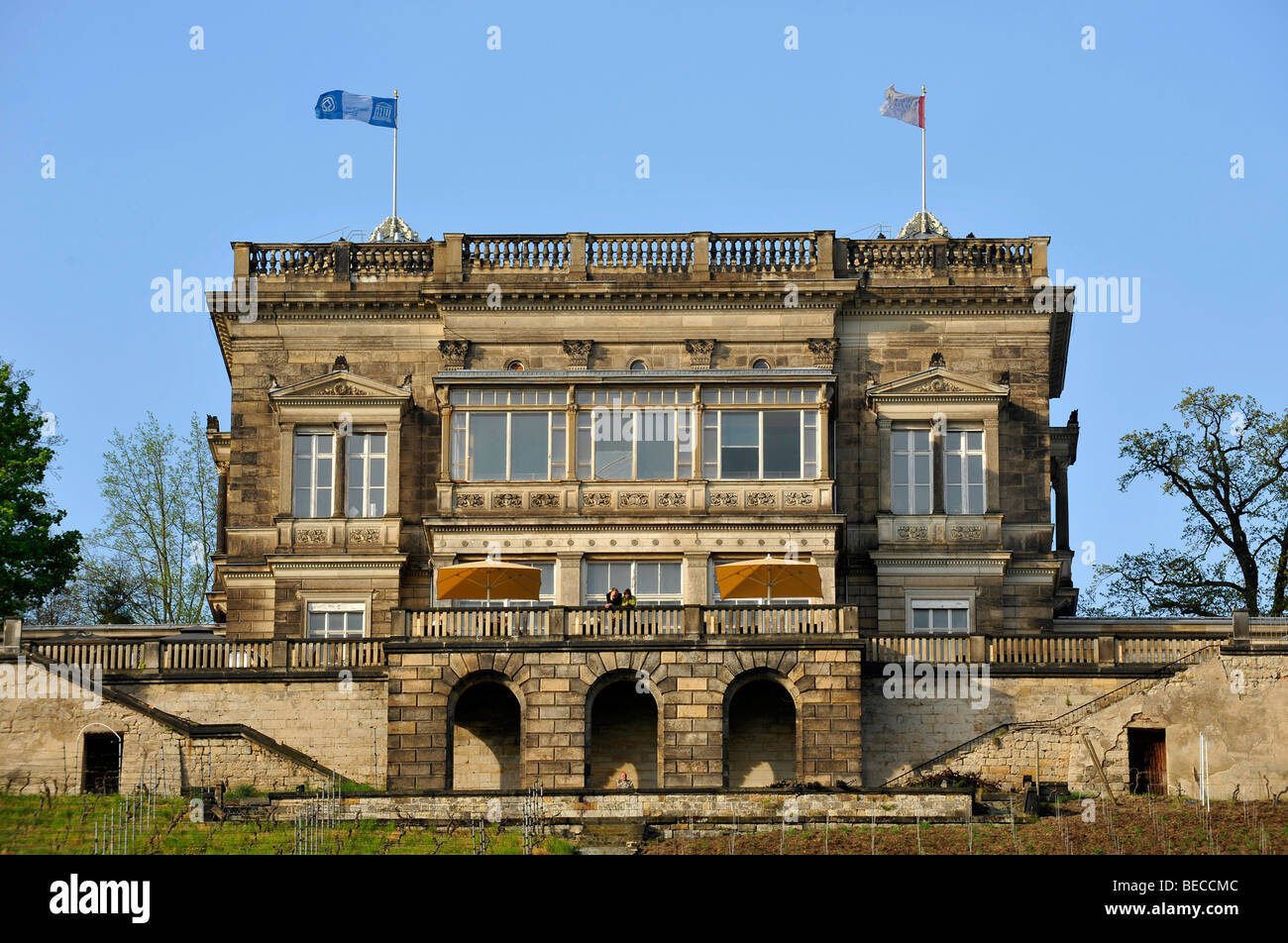 Lingnerschloss villa stockhausen Fotos und Bildmaterial in hoher