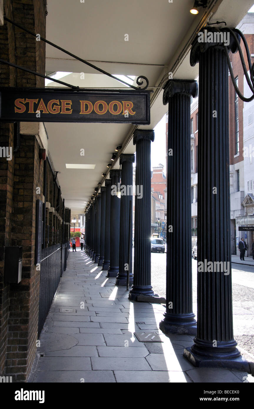 Drury Lane Theatre, Covent Garden, City of London, London, England, Vereinigtes Königreich Stockfoto