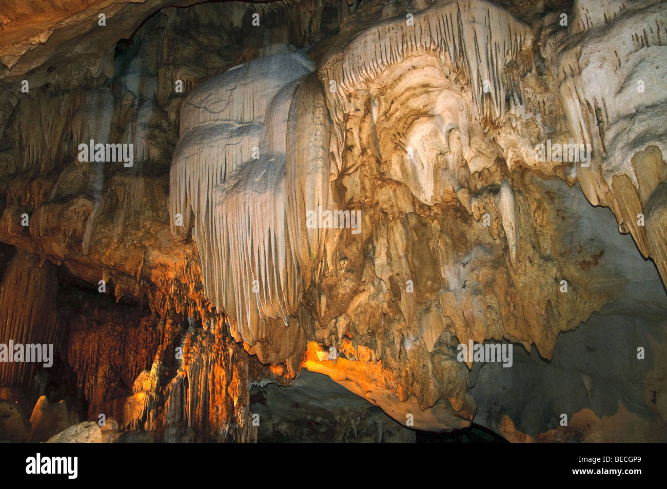Lawa Höhle, Provinz Kanchanaburi Thailand Stockfoto