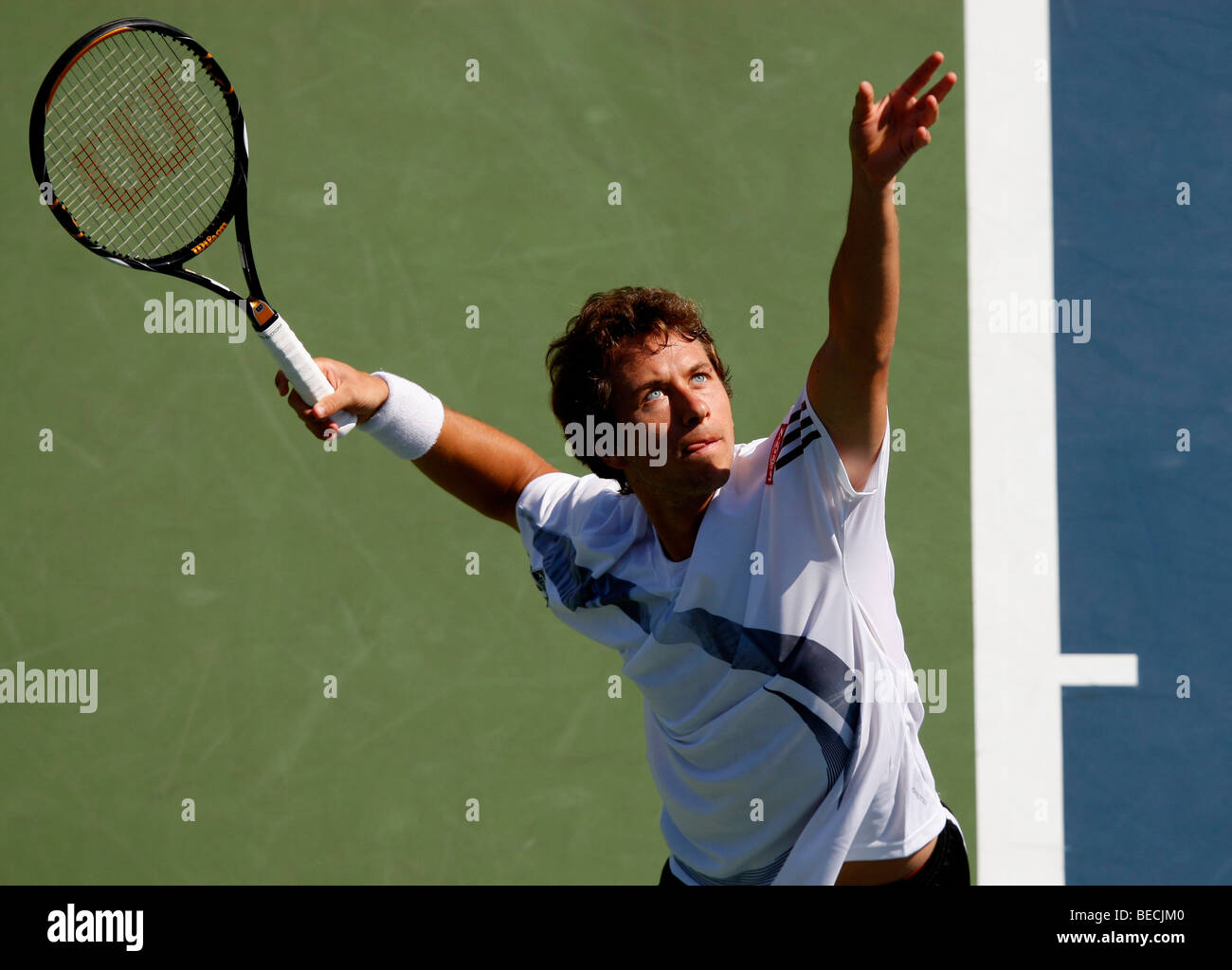 Philipp Kohlschreiber, GER, US Open 2009, Grand-Slam-Turnier, USTA Billie Jean King National Tennis Center, New York Stockfoto
