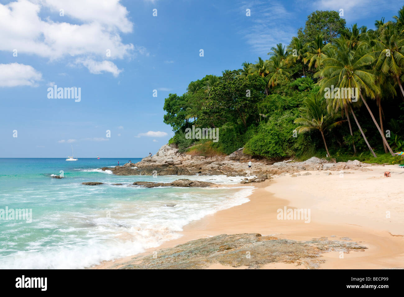 Surin Beach Phuket Insel Süd-Thailand-Südostasien Stockfoto
