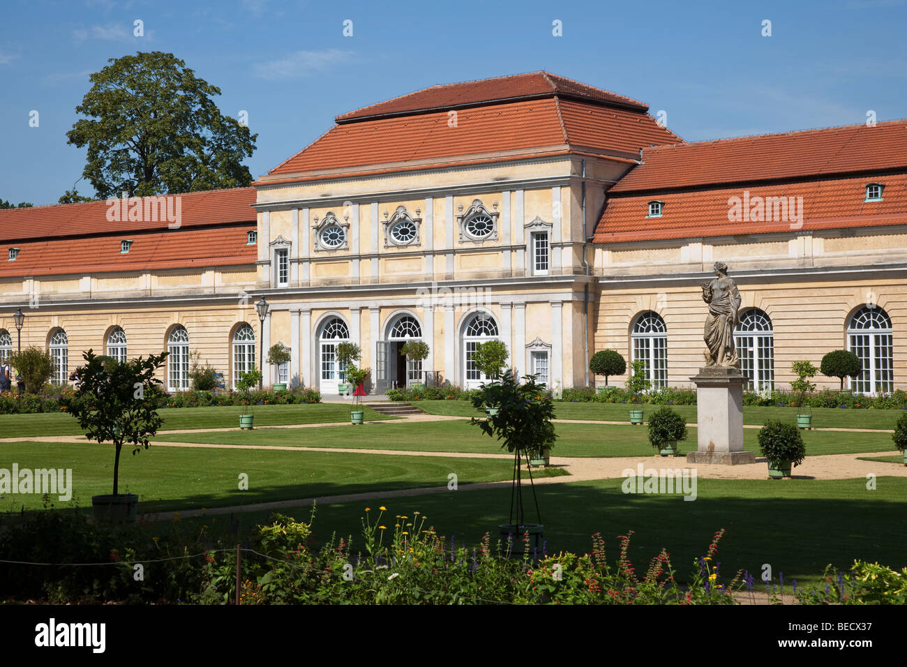 Berlin, Schloss Charlottenburg, Schloss Charlottenburg, Schlossgarten, Schlosspark Stockfoto