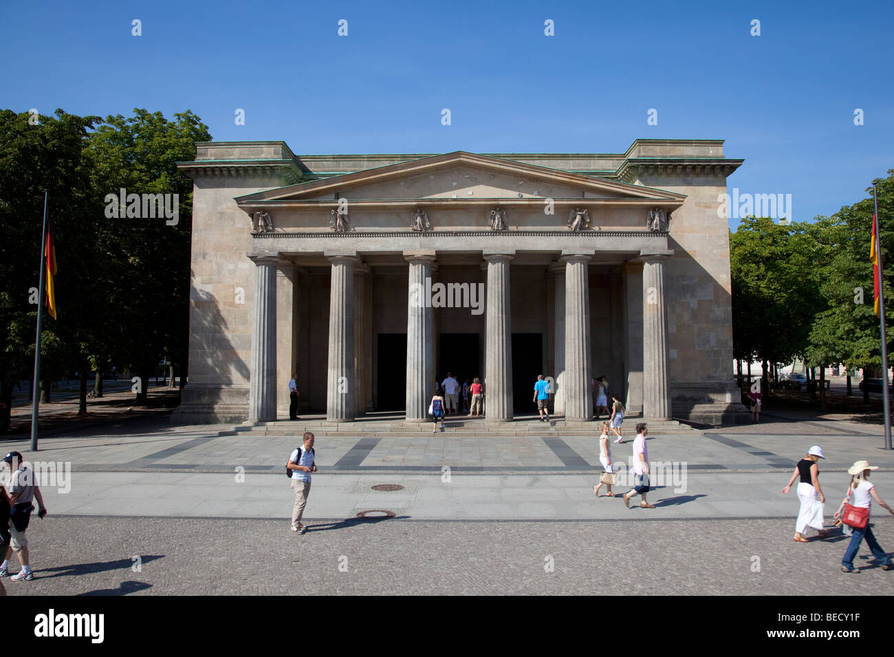 Denkmal für die Opfer des Krieges & Tyrannei unter Den Linden, neue Wache, Neue Wache, Berlin Stockfoto