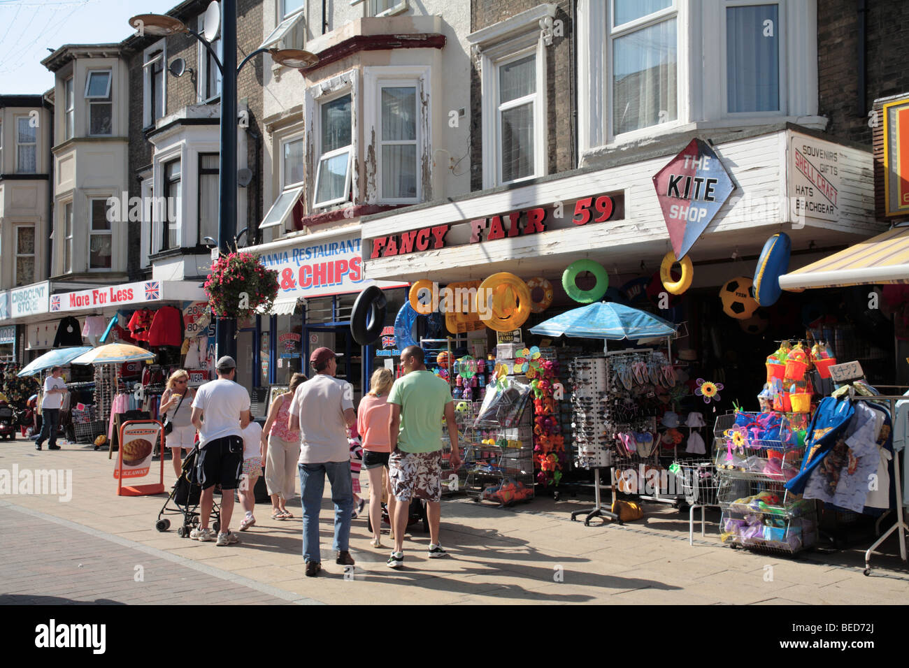 Souvenir-Shop, Regent Road, Great Yarmouth Stockfoto