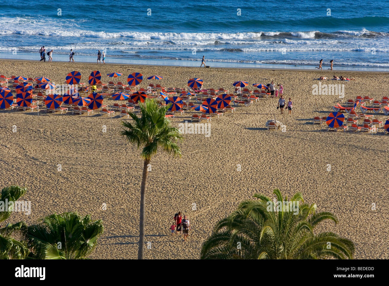 Strand von Maspalomas, Gran Canaria, Kanarische Inseln, Spanien, Europa Stockfoto