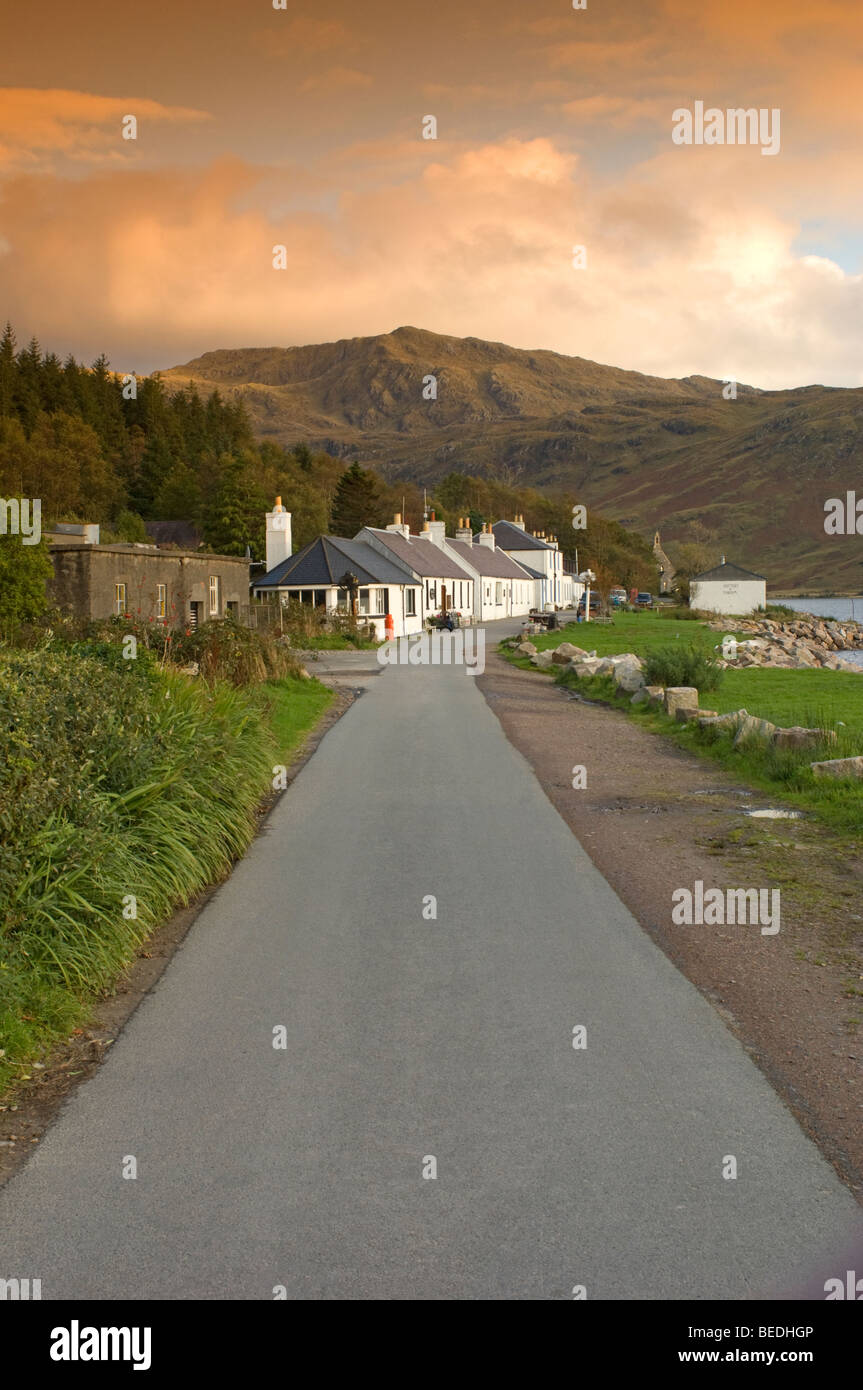 Inverie auf Loch Nevis auf Knoydart an der schottischen Westküste, Inverness-Shire.   SCO 5378 Stockfoto