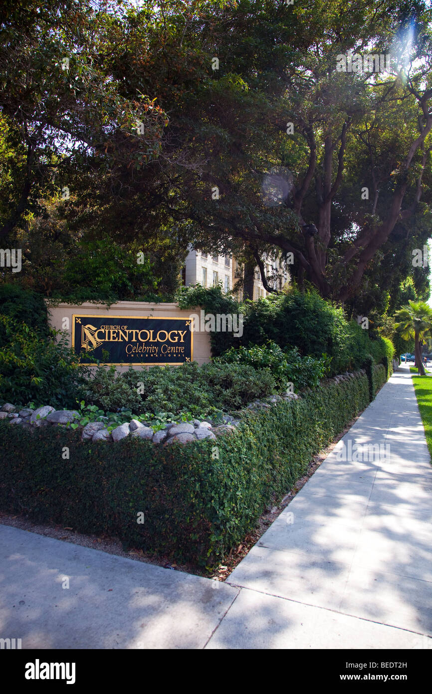 Promi-Scientology Kirche Los Angeles la Stockfoto