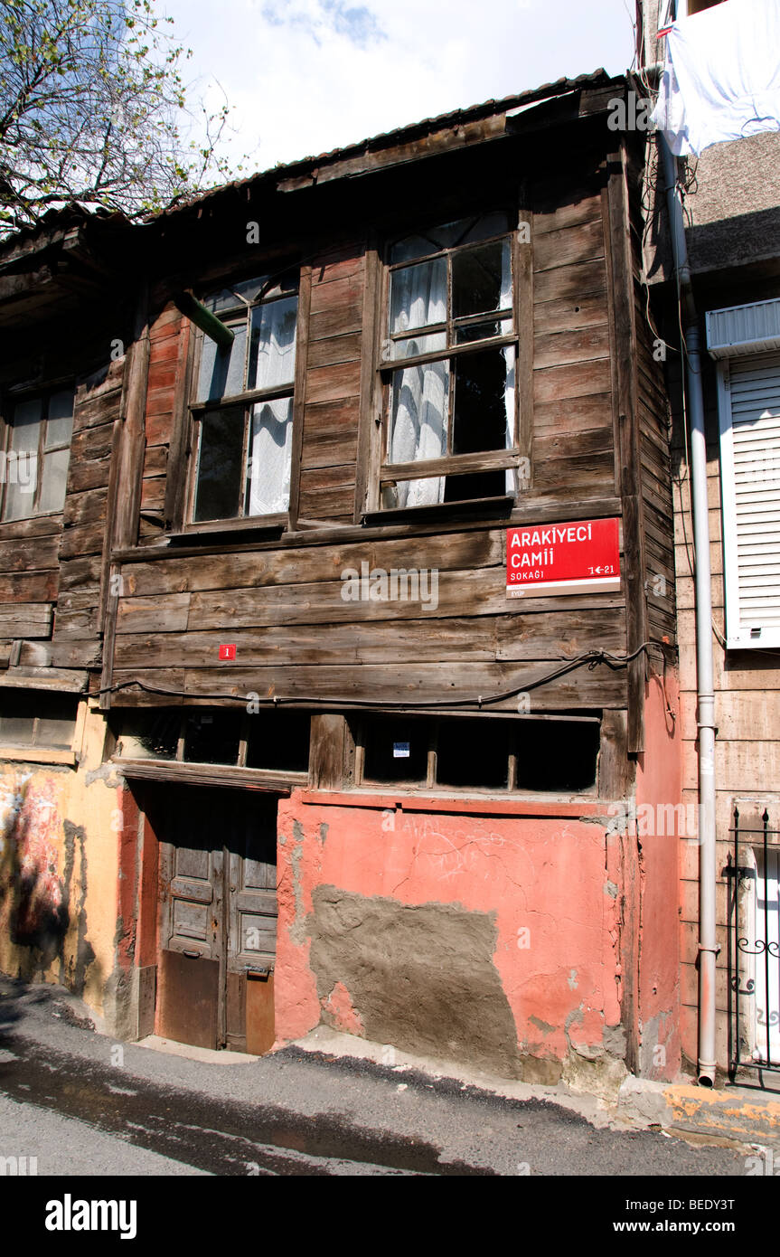 Eyup Istanbul Türkei altes Haus Stockfoto