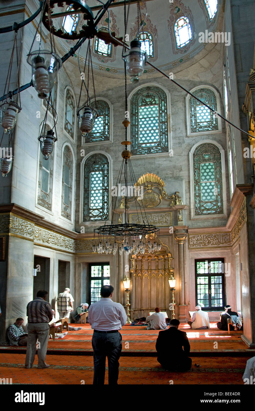 Eyüp Sultan Moschee Camii Istanbul Türkei Mehmet der Eroberer Stockfoto