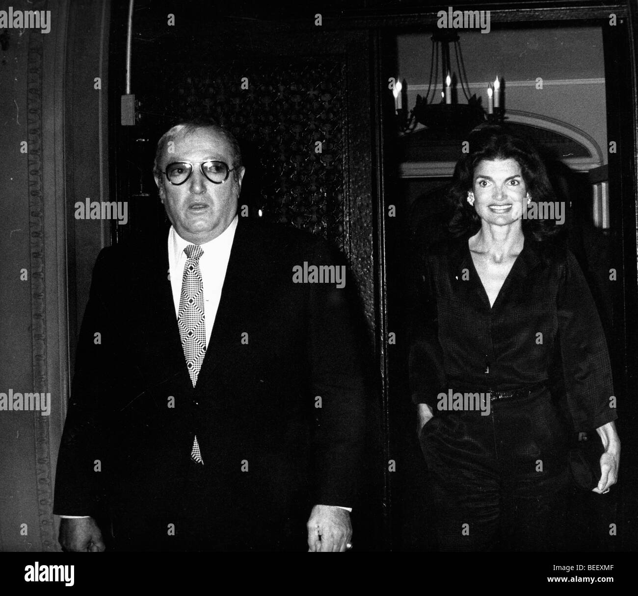 Jackie Kennedy und Jilly Rizzo Kopf zum Konzert Stockfoto