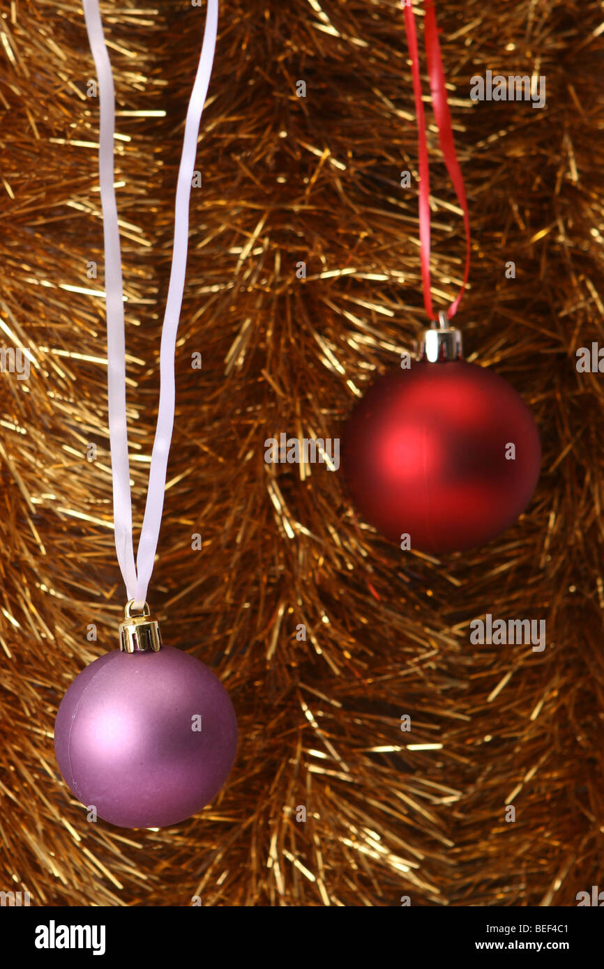 Ball, Dekoration, Blendung, funkelt, Weihnachtsbaum, Dekorationen, 'New, Jahr', Weihnachten, Urlaub, Christbaumkugel, dekorieren, Dekoration, Stockfoto
