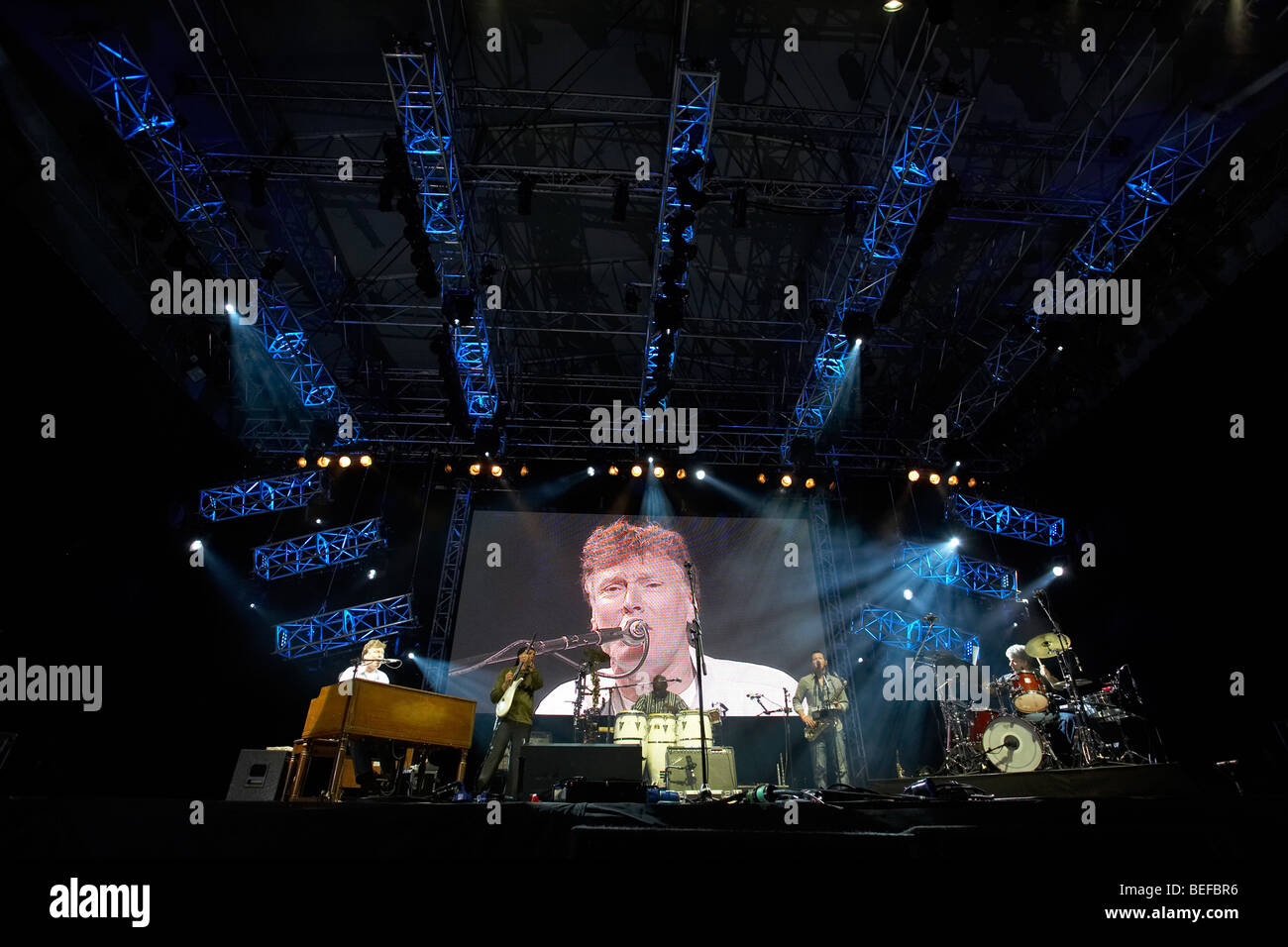 Steve Winwood 2009 Cropredy Fairport Convention Stockfoto