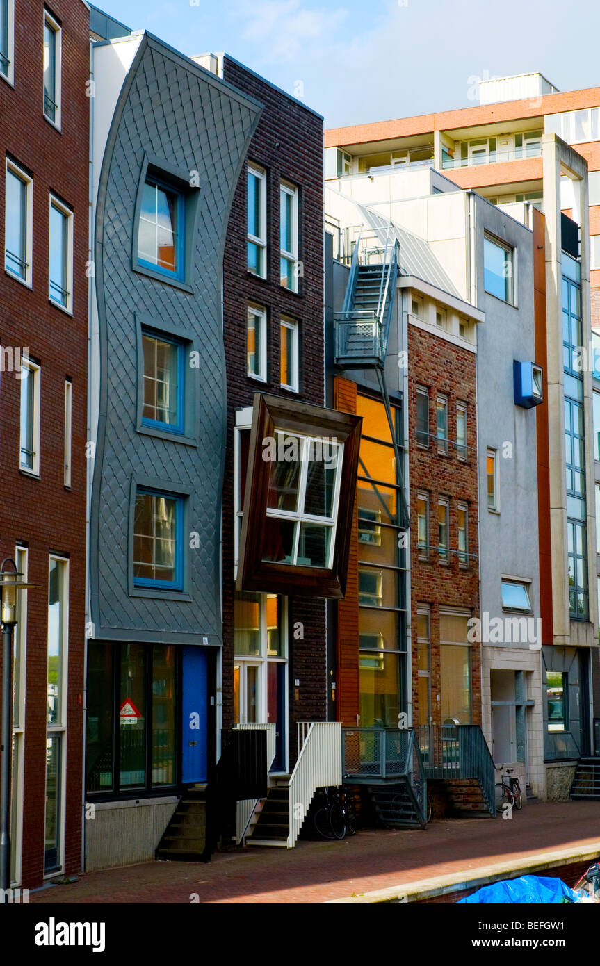 Lamonggracht, Java Eiland, Amsterdam, Holland, Niederlande Stockfoto