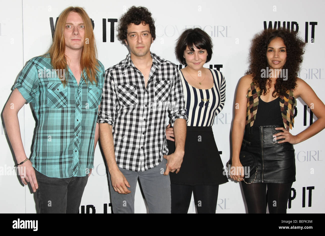 DIE ETTES Peitsche FILM PREMIERE HOLLYWOOD LOS ANGELES CA USA 29. September 2009 Stockfoto