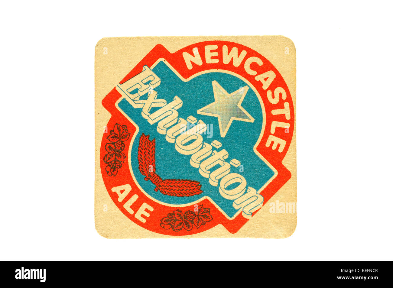 Newcastle Ausstellung ale Stockfoto