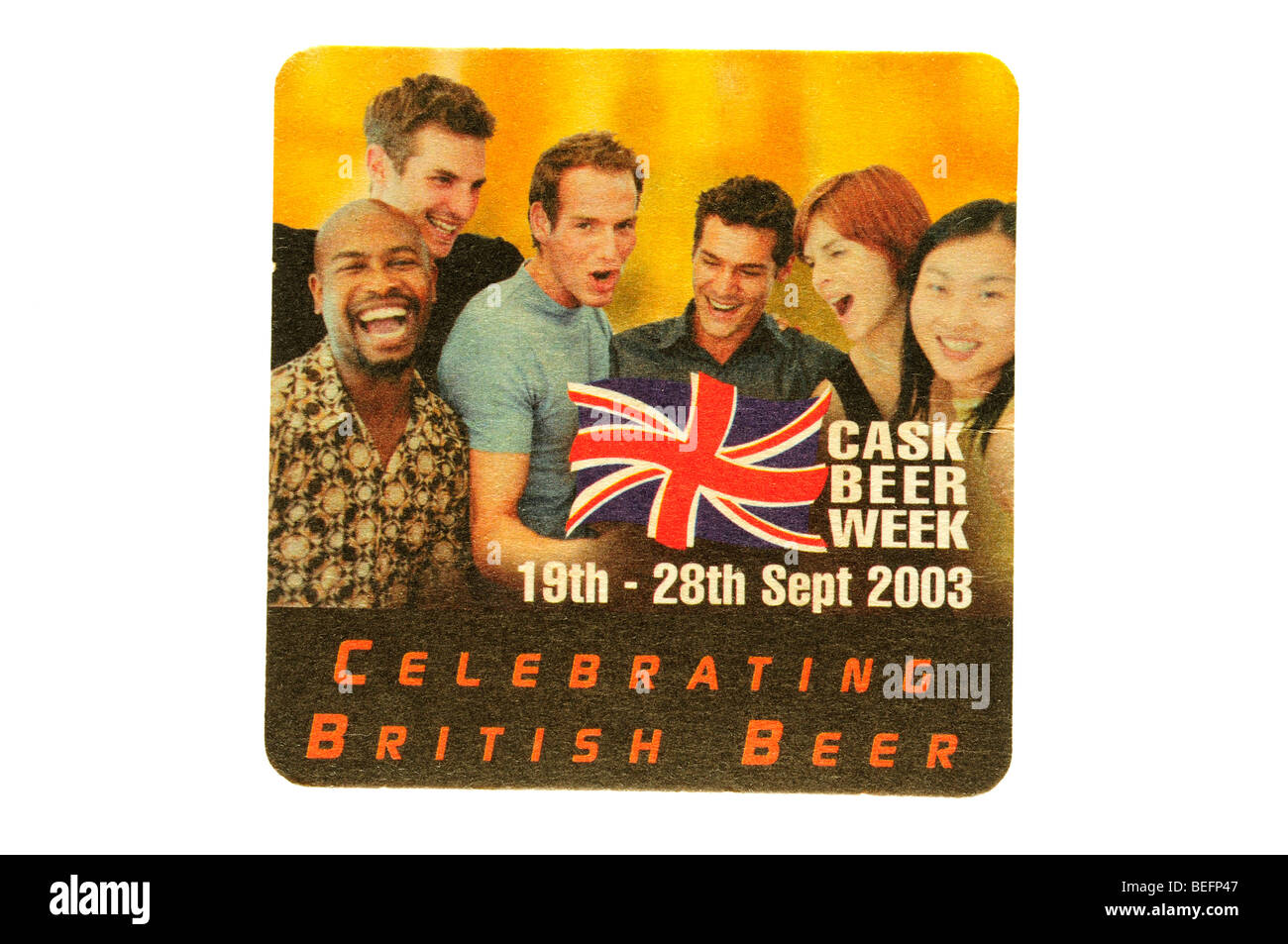 Fass Bier Woche 19. 28. Sept. 2003 feiert britische Bier Stockfoto