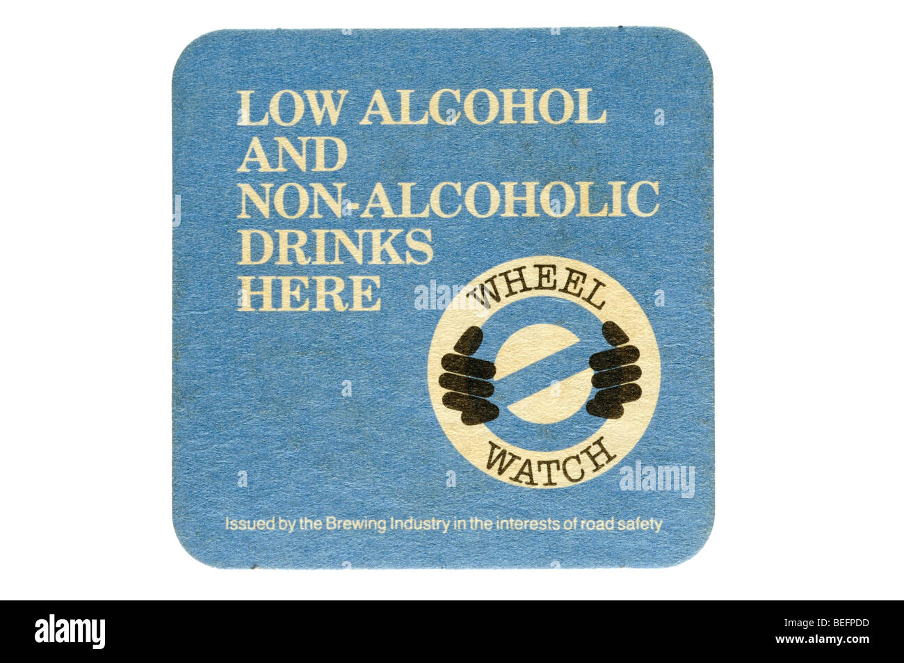 niedrigem Alkoholgehalt und nichtalkoholische Getränke Rad hier ansehen Stockfoto