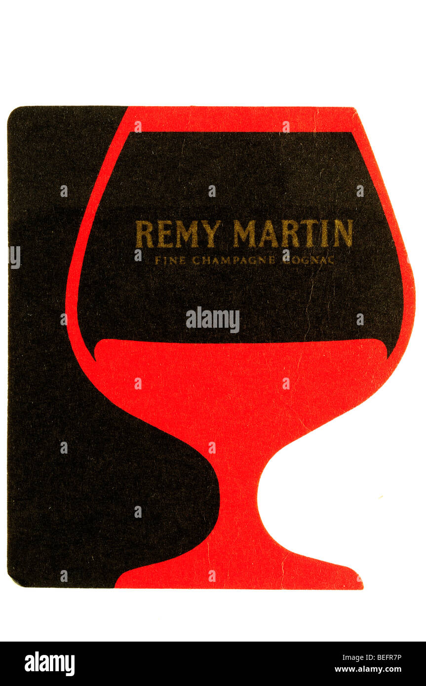 Remy Martin fine Champagne cognac Stockfoto