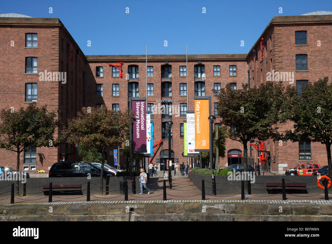 Das Albert dock-Liverpool Merseyside England uk Stockfoto