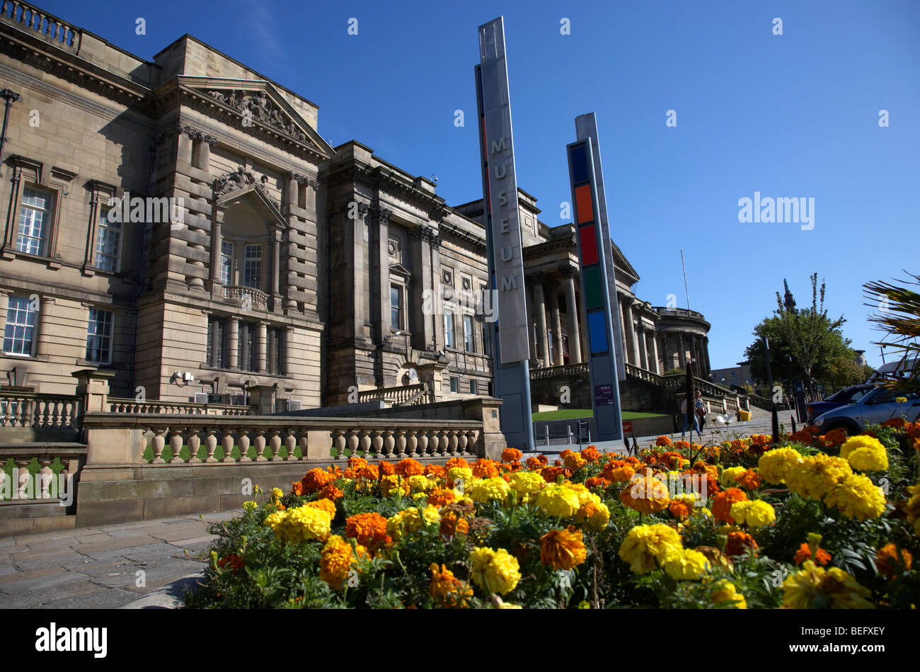 Das Weltmuseum William Braun Straße Schutzgebiet Liverpool Merseyside England uk Stockfoto