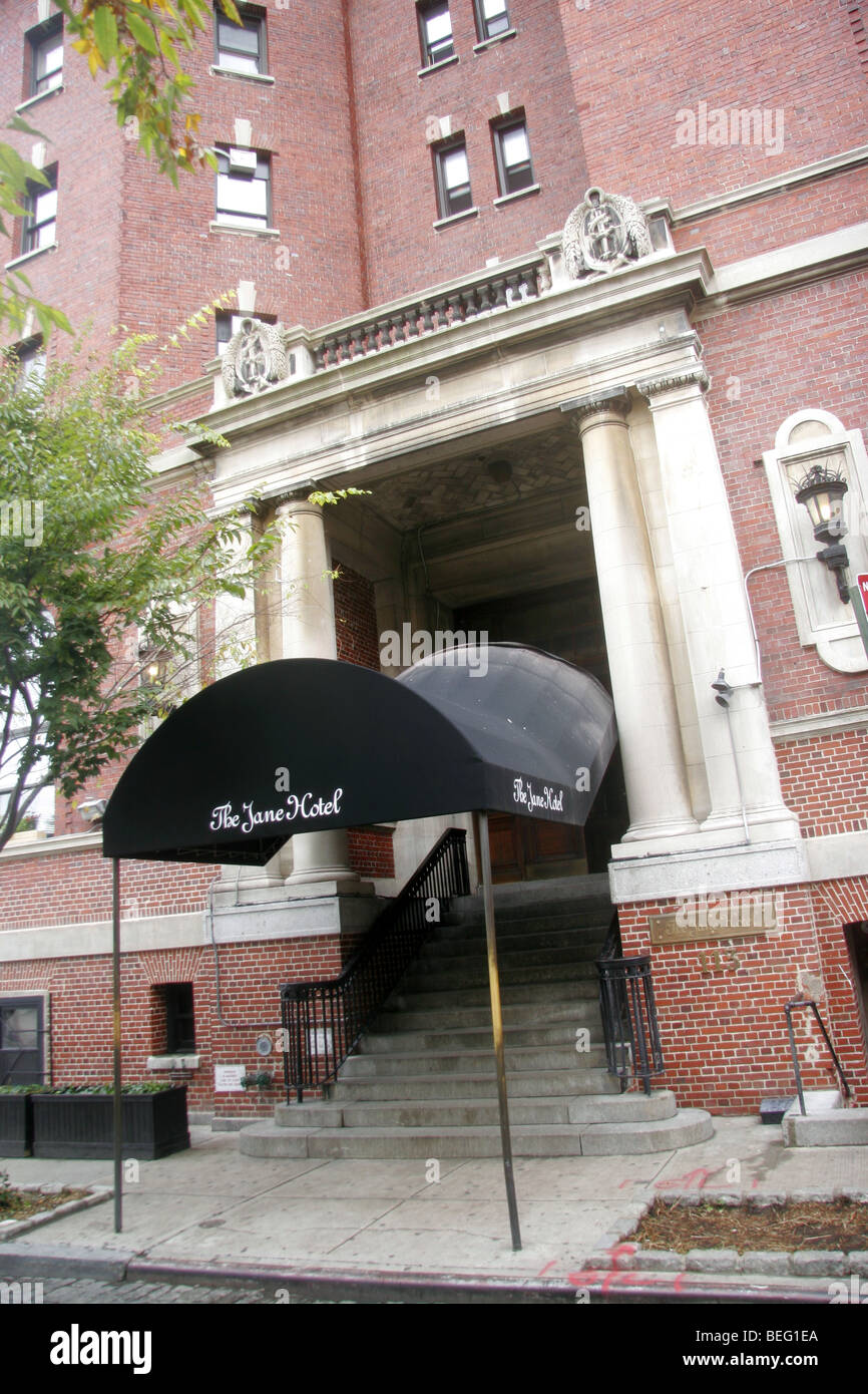 Jane, Jane Street, West Greenwich Village, Manhattan, New York City, USA. Stockfoto