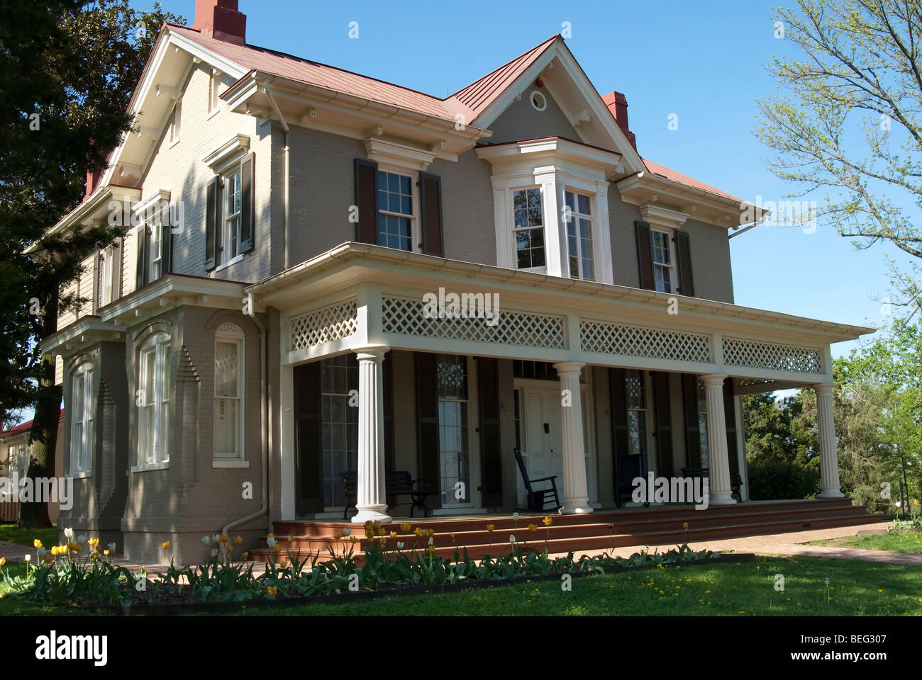 Frederick Douglass Haus in Anacostia, Washington DC Stockfoto