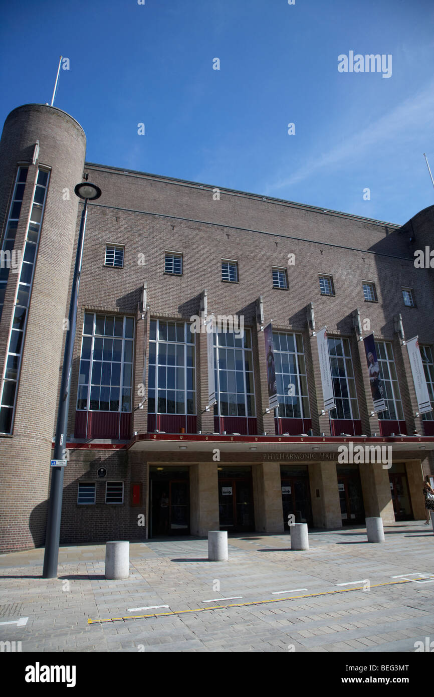Liverpool Philharmonic Hall Liverpool Merseyside England uk Stockfoto