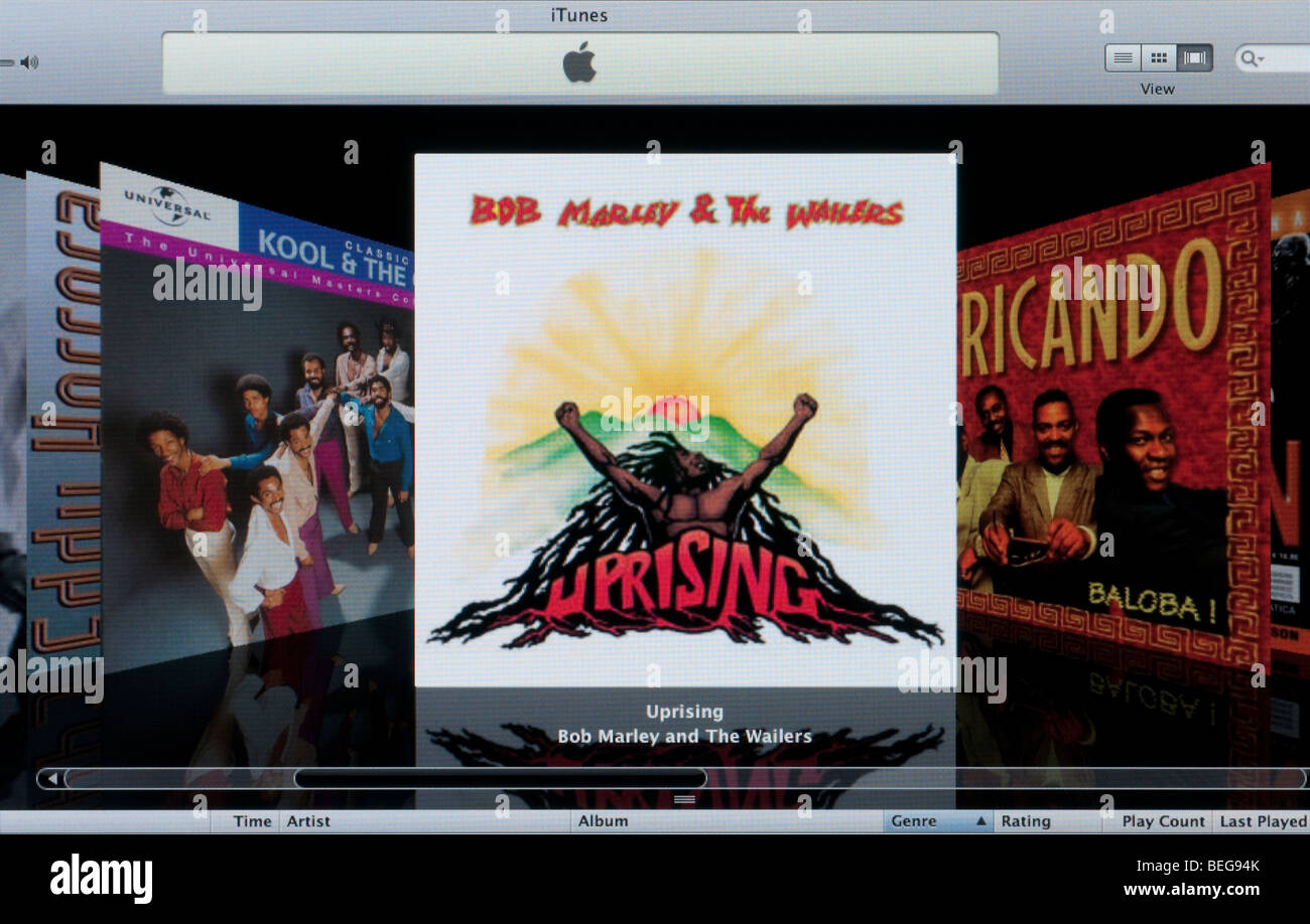 Apple-iTunes-Musik Stockfoto