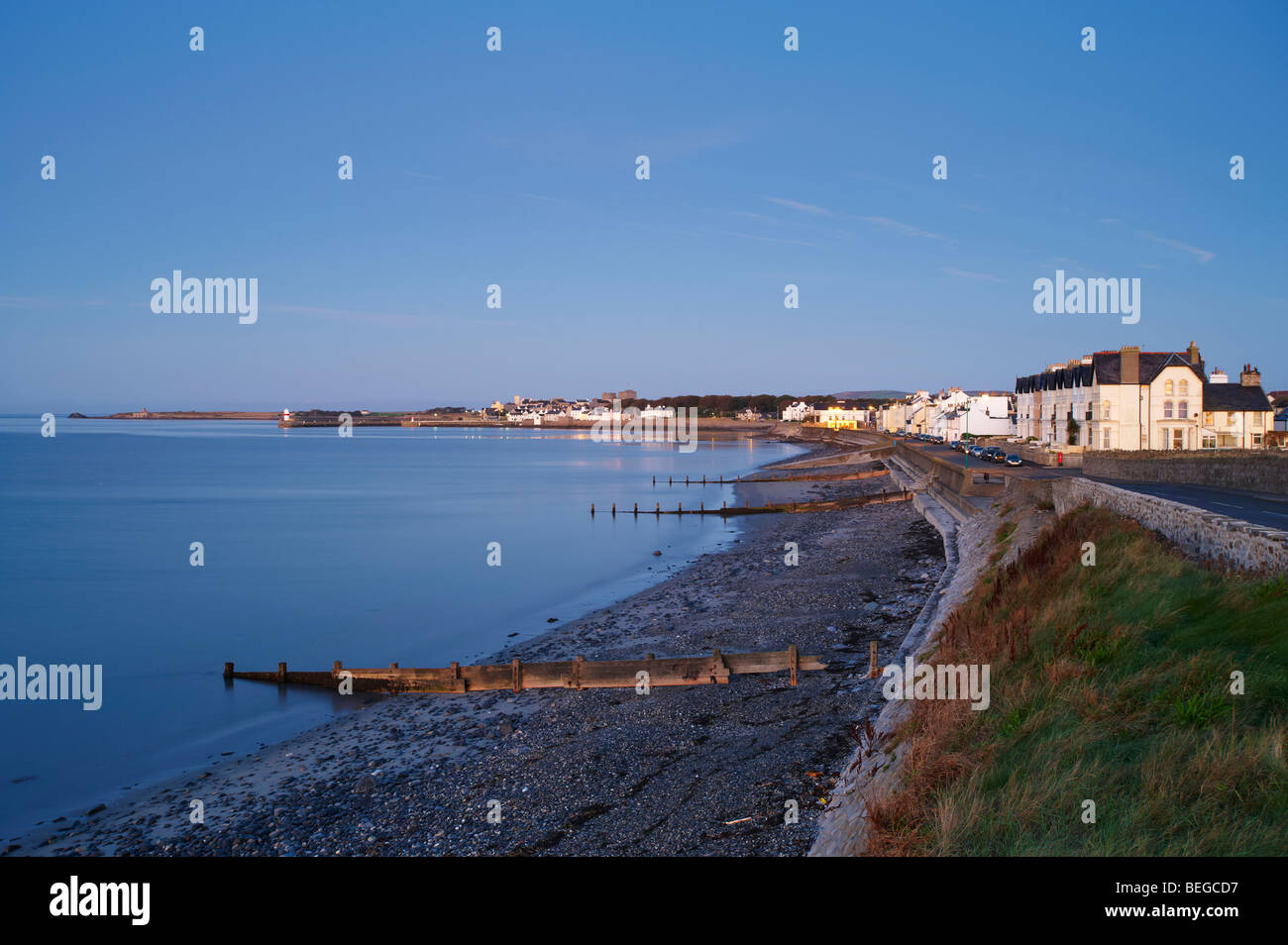 Castletown Bay Castletown Isle Of Man Stockfoto