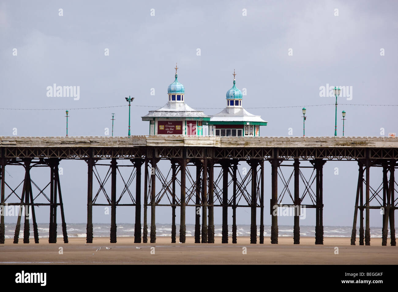 North Pier Blackpool Lancashire England Stockfoto