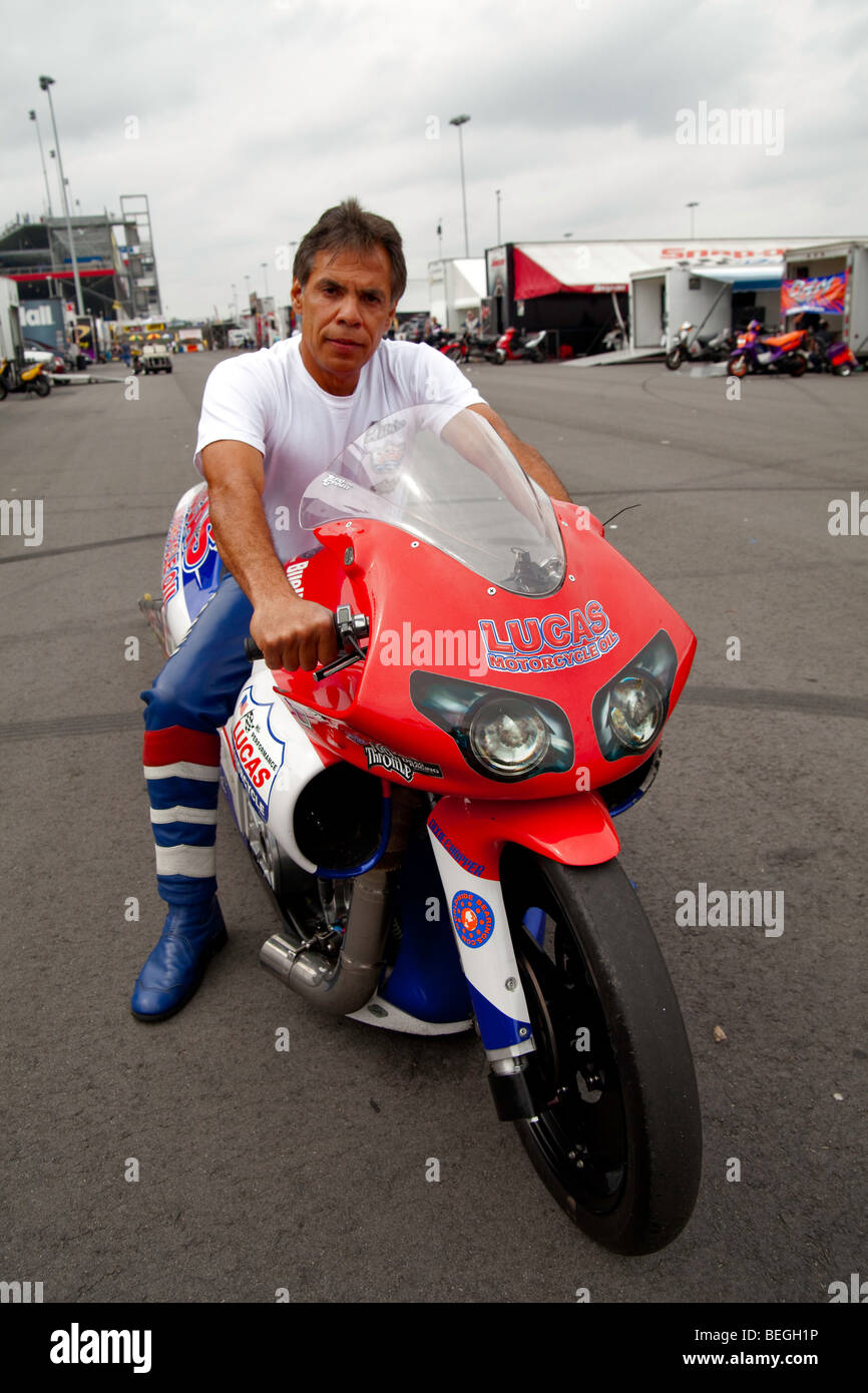 Hector Arana, NHRA Full Throttle Drag Racing Series, NHRA Carolinas Nationals 2009 bei zMax Dragway in Concord, North Carolina Stockfoto