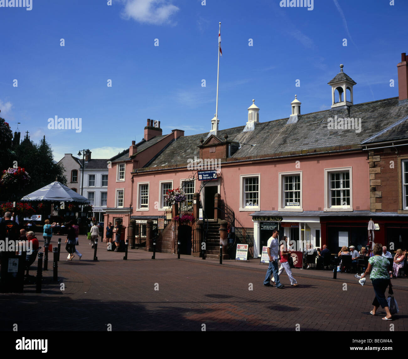 Die alte Rathaus nun das Tourist Information Centre und viktorianischer