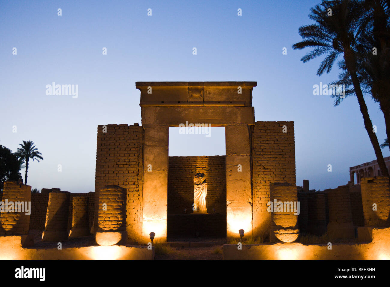 Serapis Chapell im Luxor-Tempel, Luxor, Ägypten Stockfoto