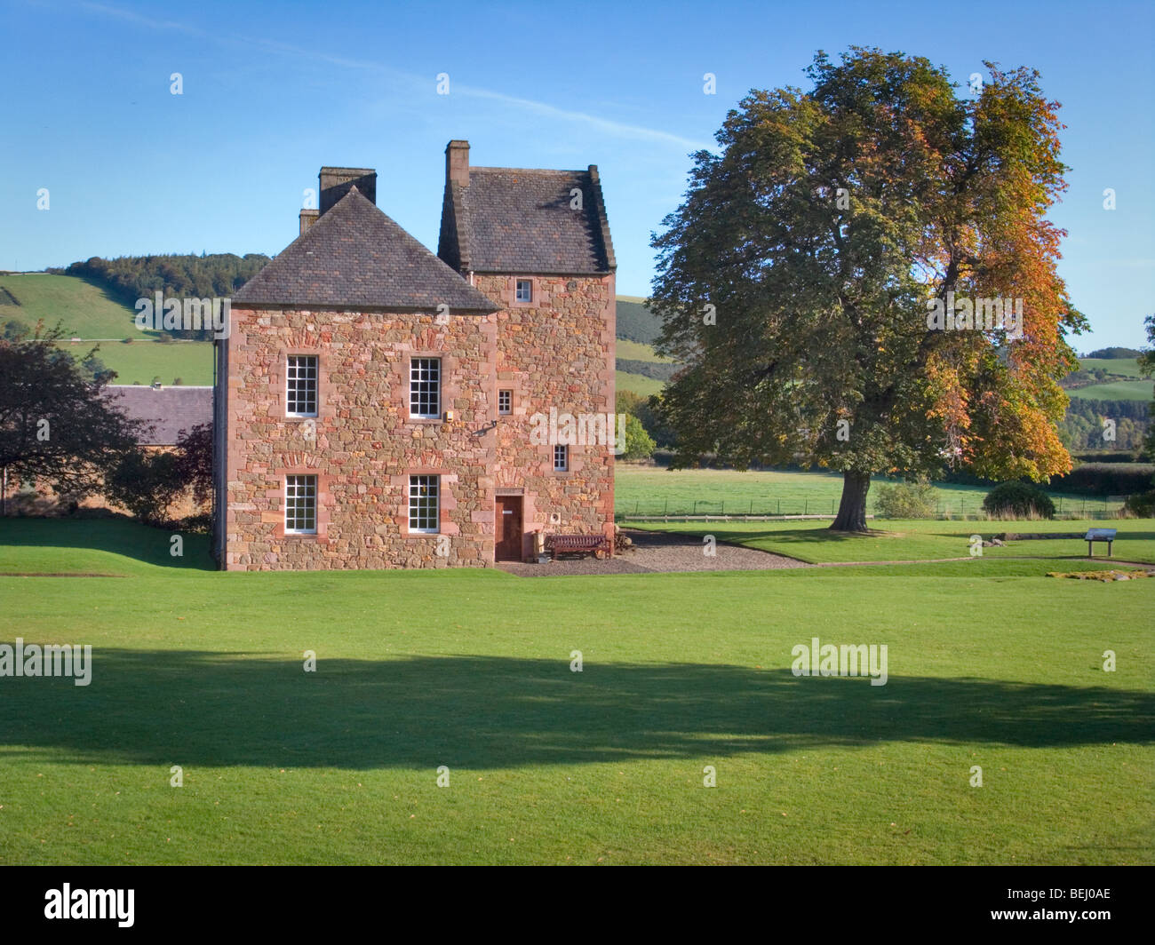 Die Commendator House Museum in der Melrose Abbey in der schottischen Grenzen Stockfoto