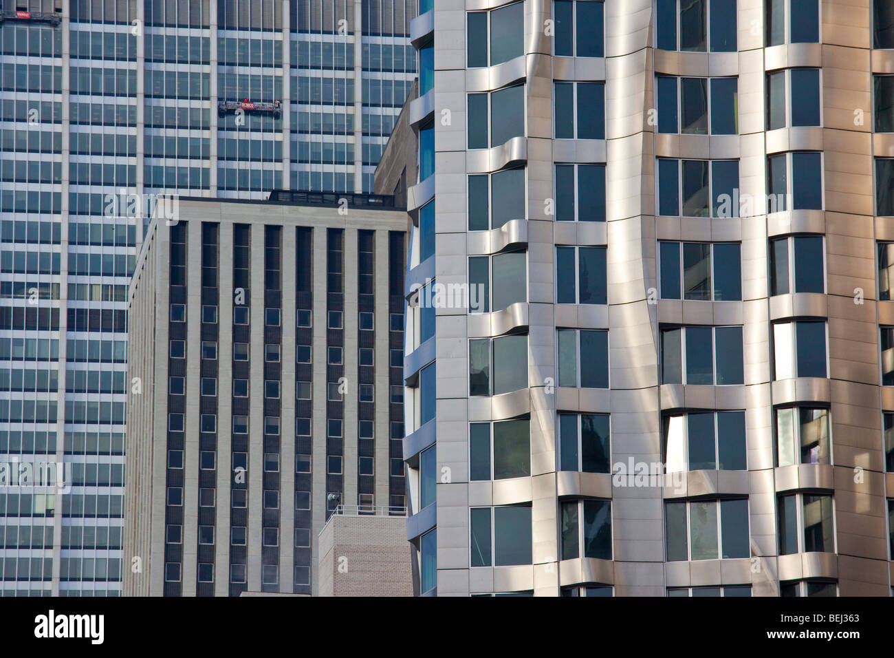 Beekman Tower Frank Gehry Apartment Building in Manhattan in New York City Stockfoto