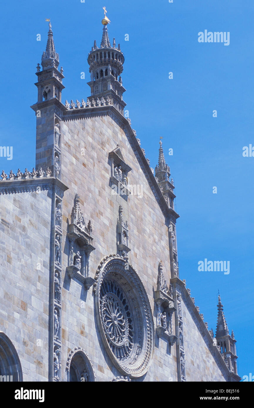 Kathedrale Santa Maria Maggiore in Como, Lombardei, Italien Stockfoto