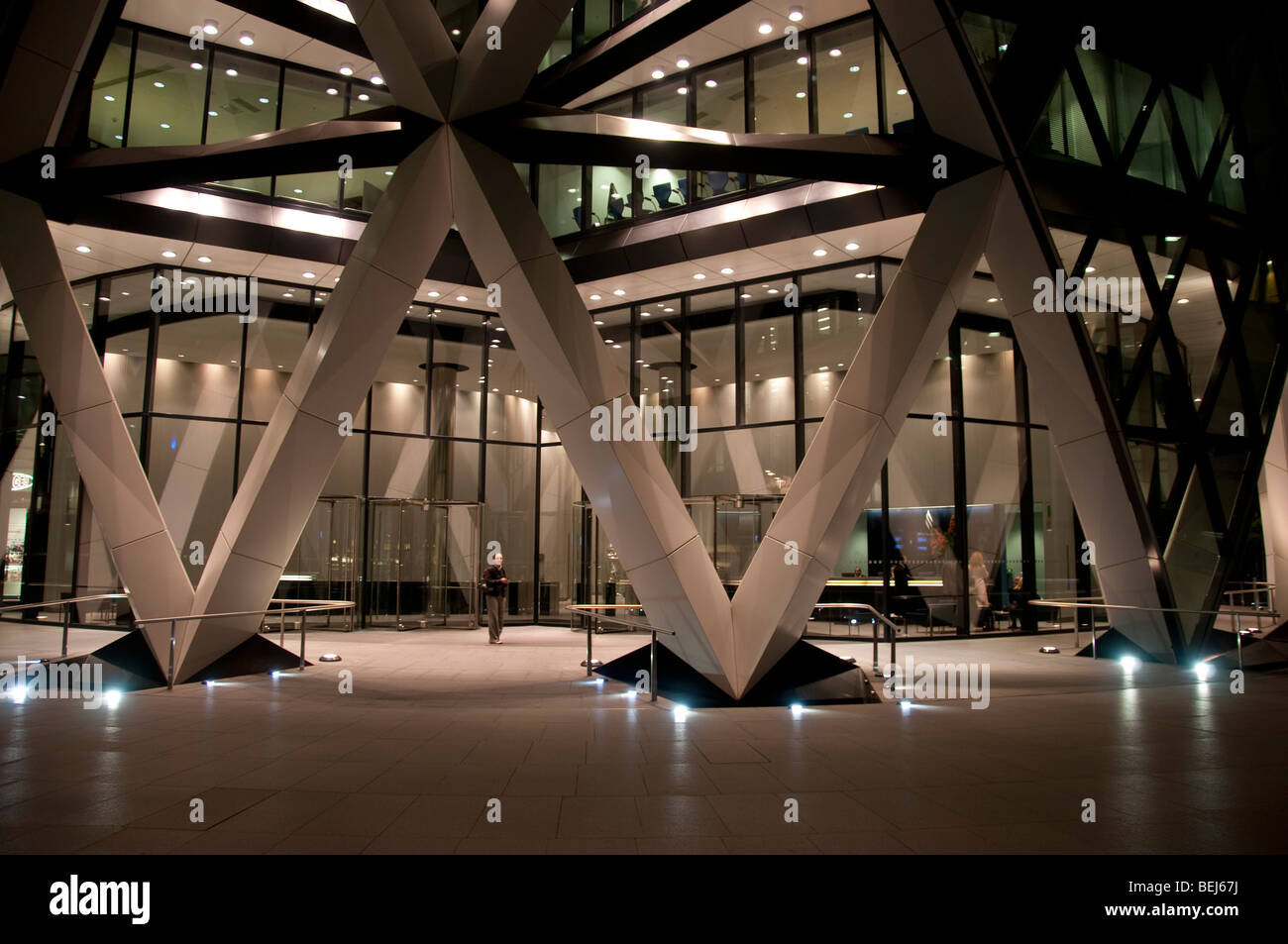 30 St Mary Axe, die Gurke, Stadt von London Stockfoto