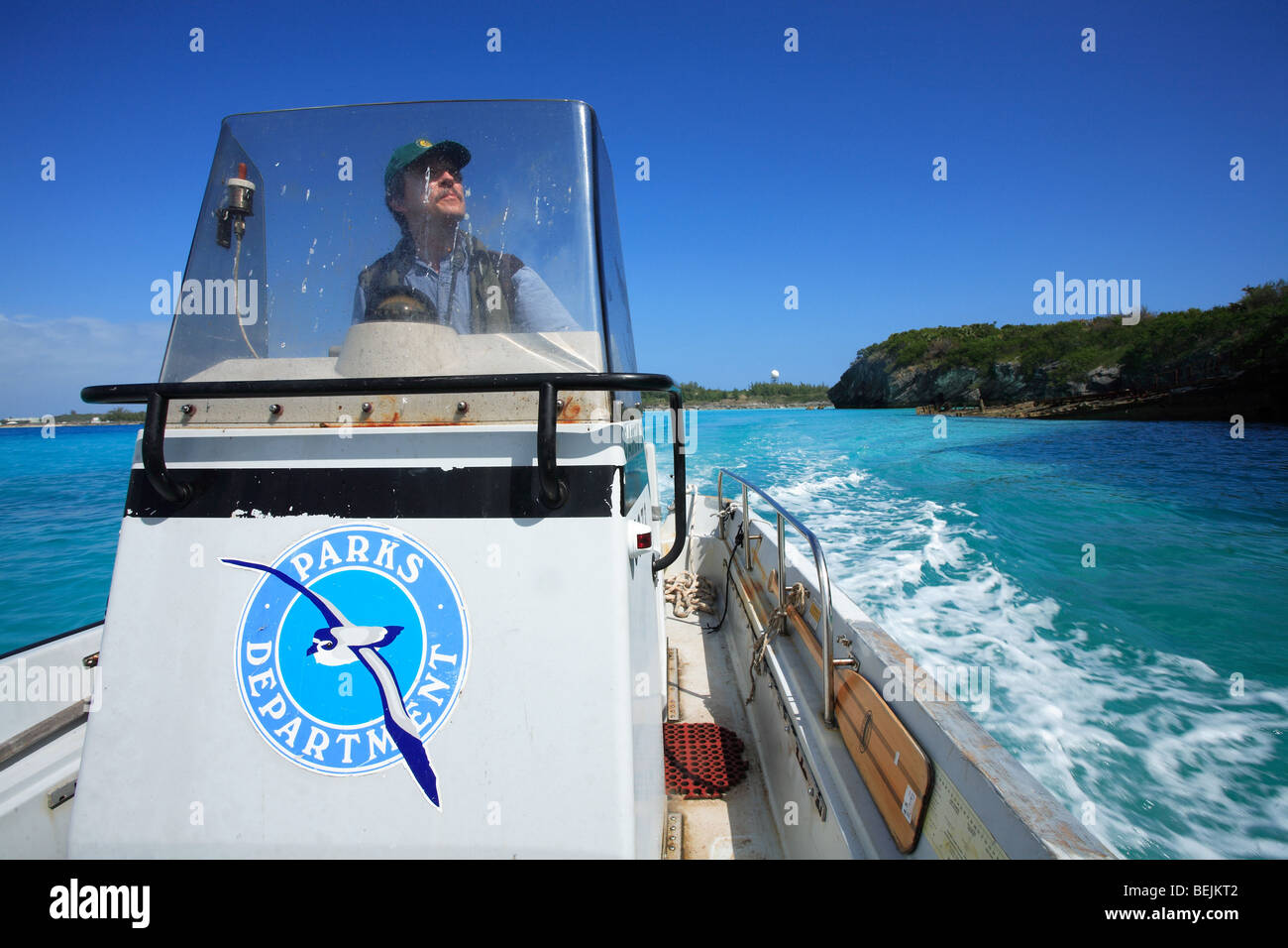 Naturschutzgebiet, Nonsuch Island, Pfarrei St. George's, Bermuda, Atlantik, Mittelamerika Stockfoto