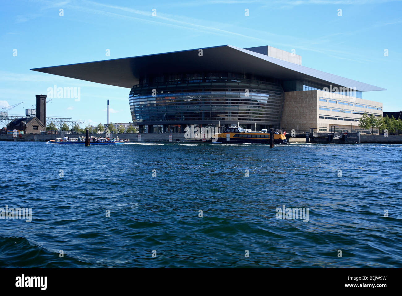 Das Opernhaus Kopenhagen Stockfoto