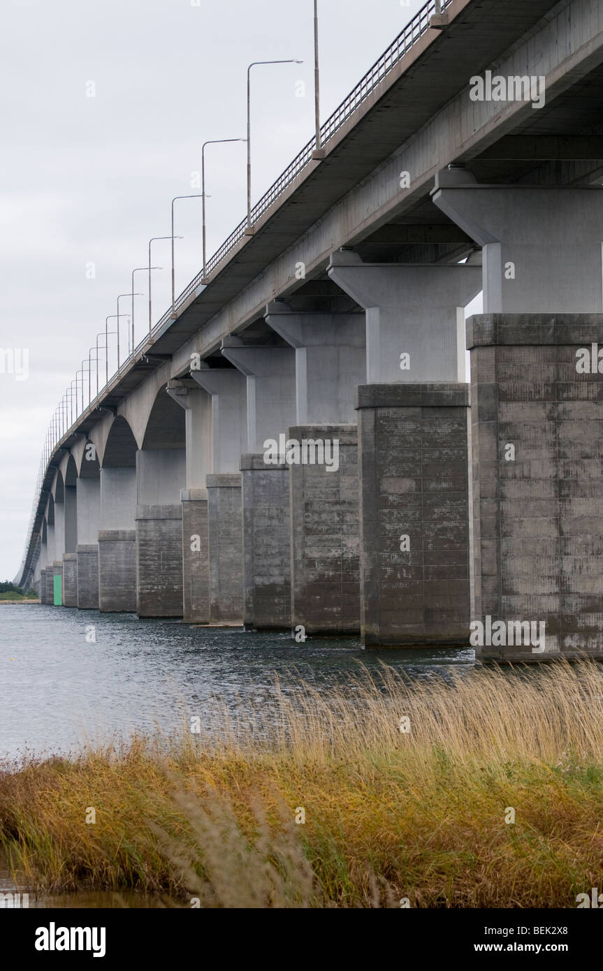 Der Öland-Brücke. Stockfoto