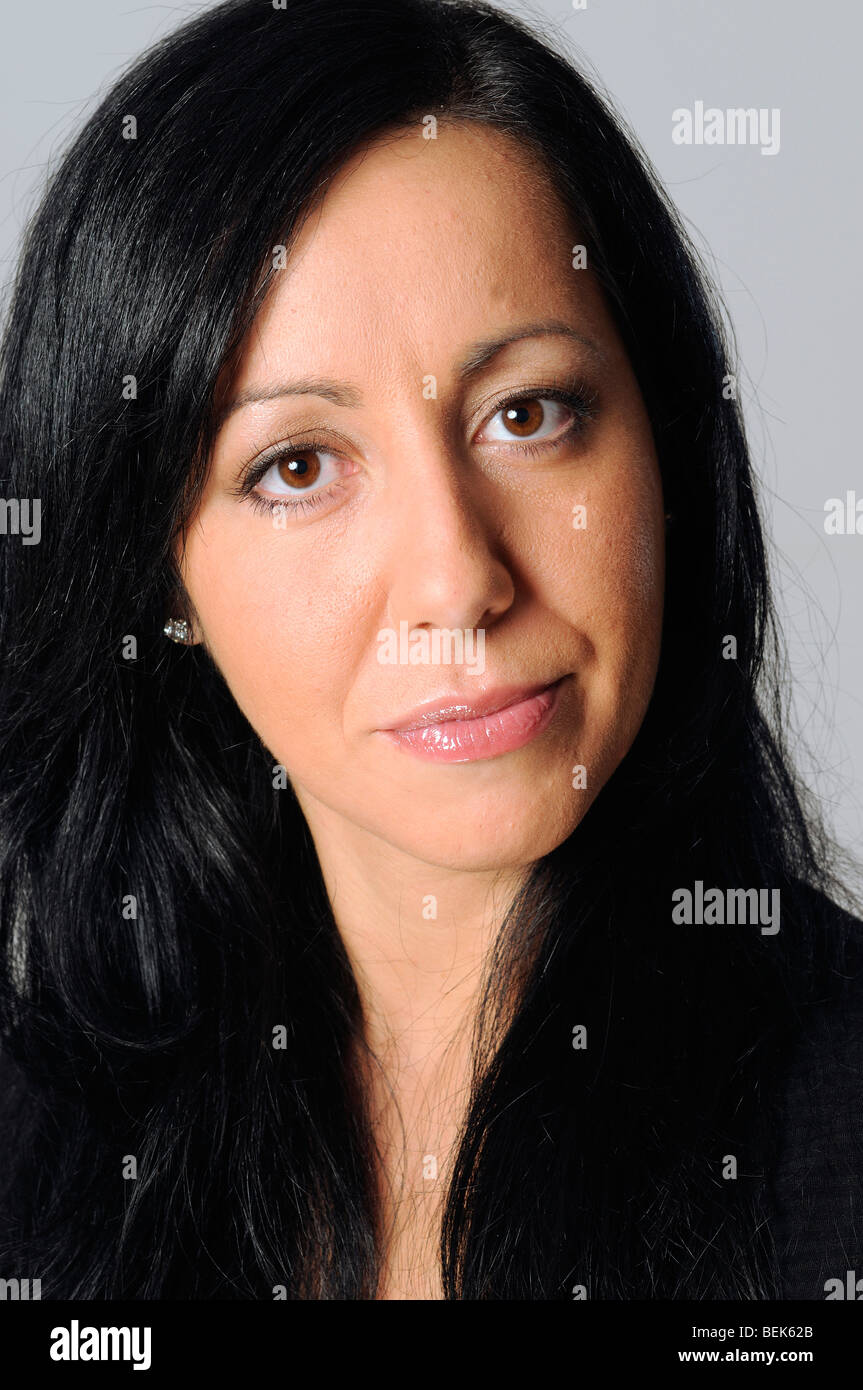 Porträt einer Italienerin Stockfoto