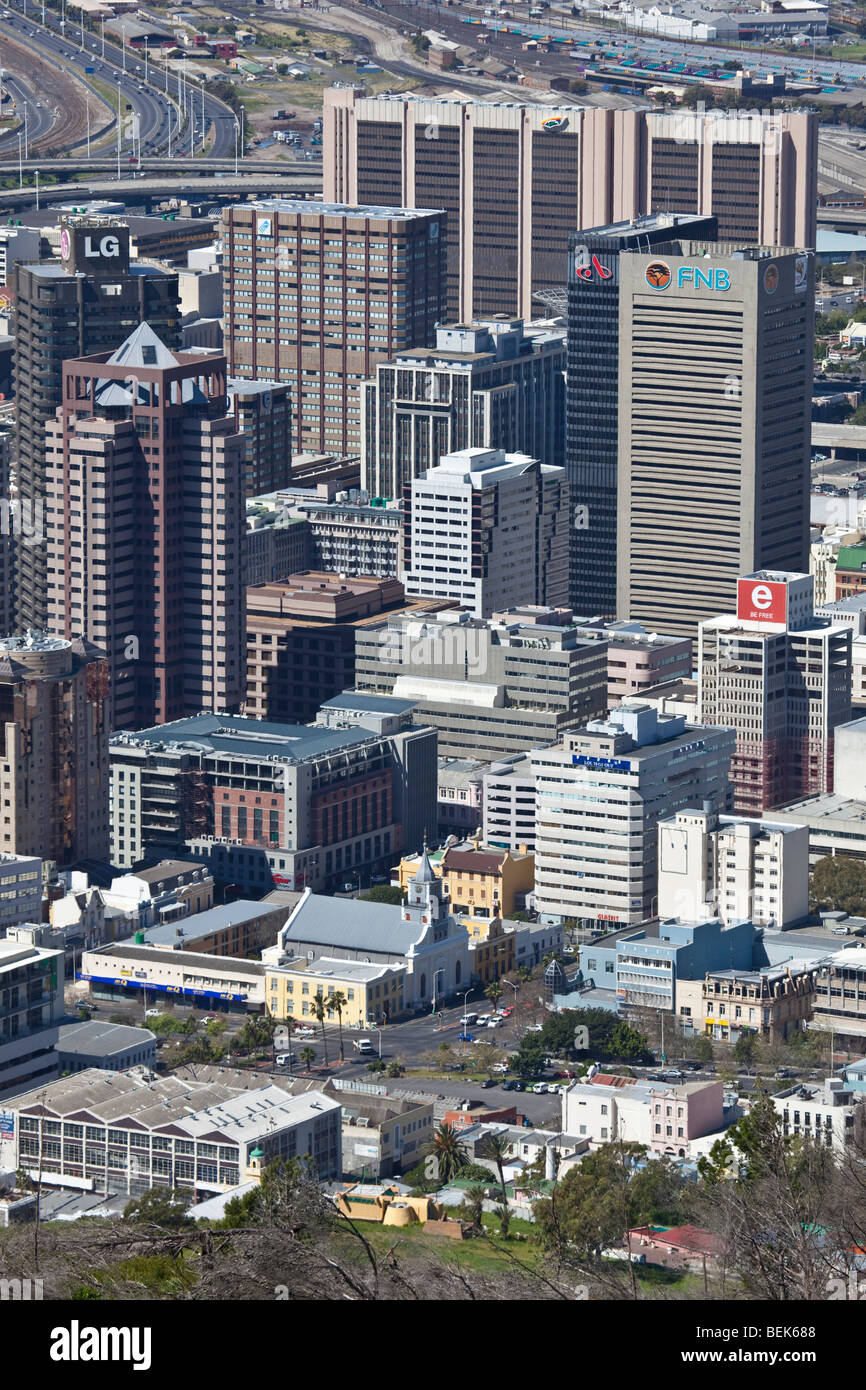 Cape Town City View Stockfoto