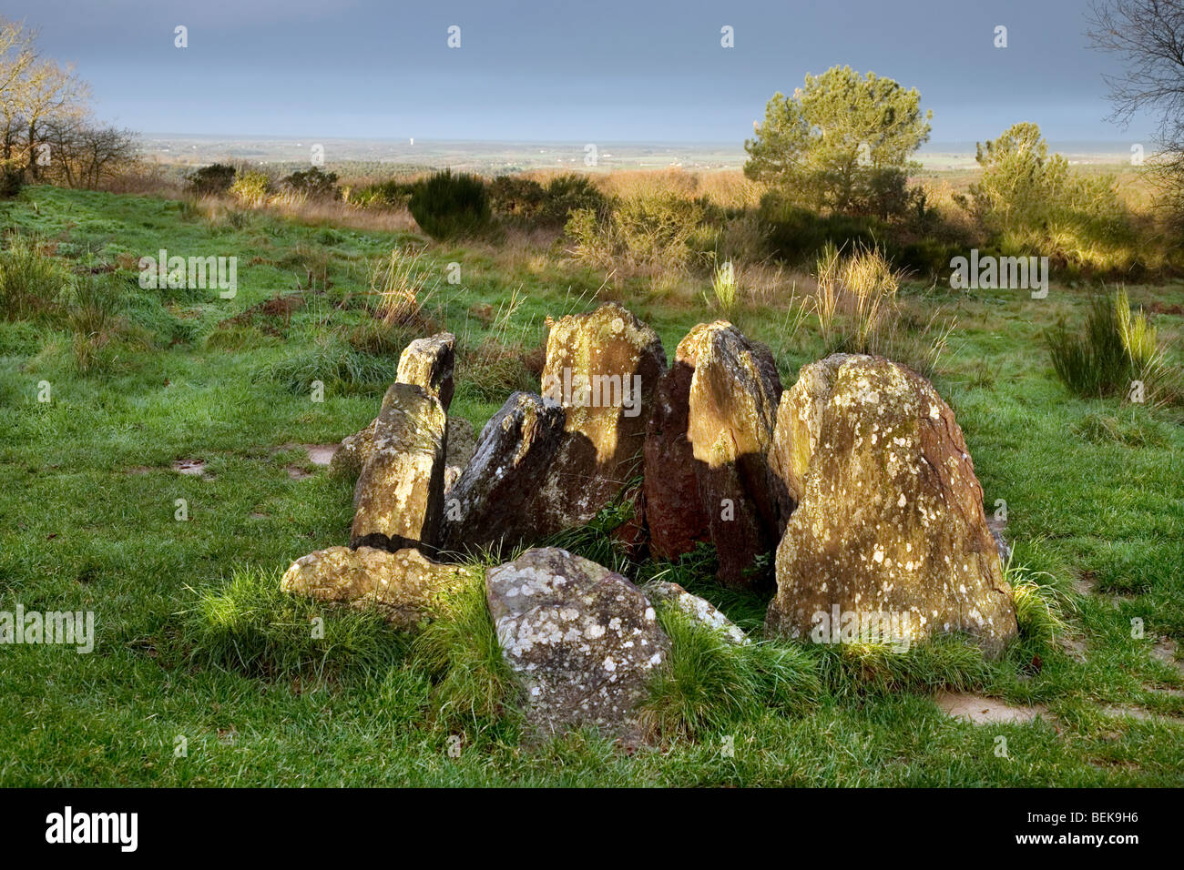 Hotié de Viviane / Maison de Viviane / Viviane Haus, Brocéliande an Paimpont, Bretagne, Frankreich Stockfoto