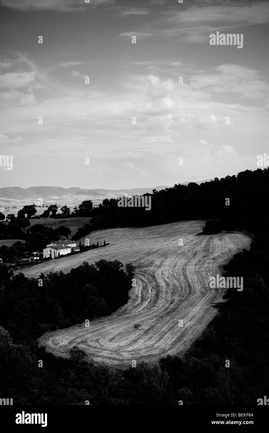 Italien. Toskana. Chianti-Landschaft Stockfoto